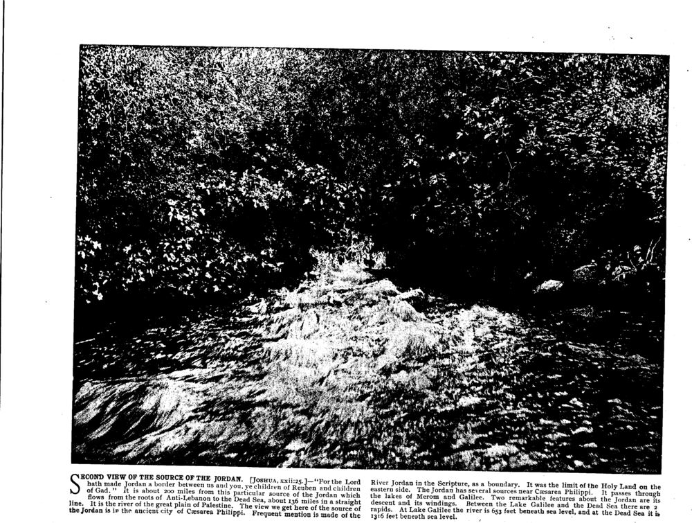 SECOND VIEW OF THE SOURCE OF THE JORDAN. [Joshua, xxii:25.]