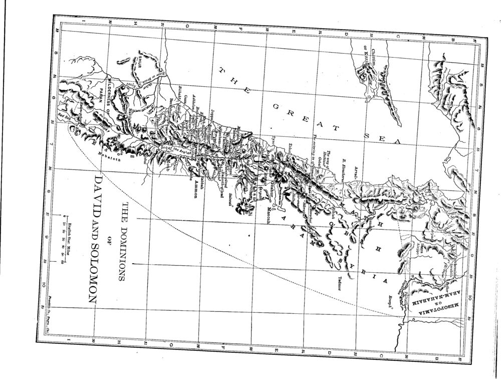 THE DOMINIONS OF DAVID AND SOLOMON