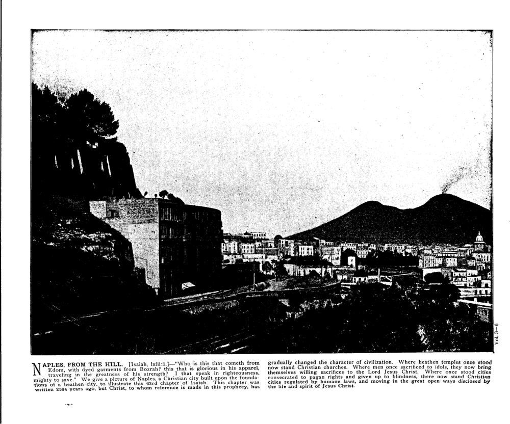 NAPLES, FROM THE HILL. [Isaiah, lxiii:1.]